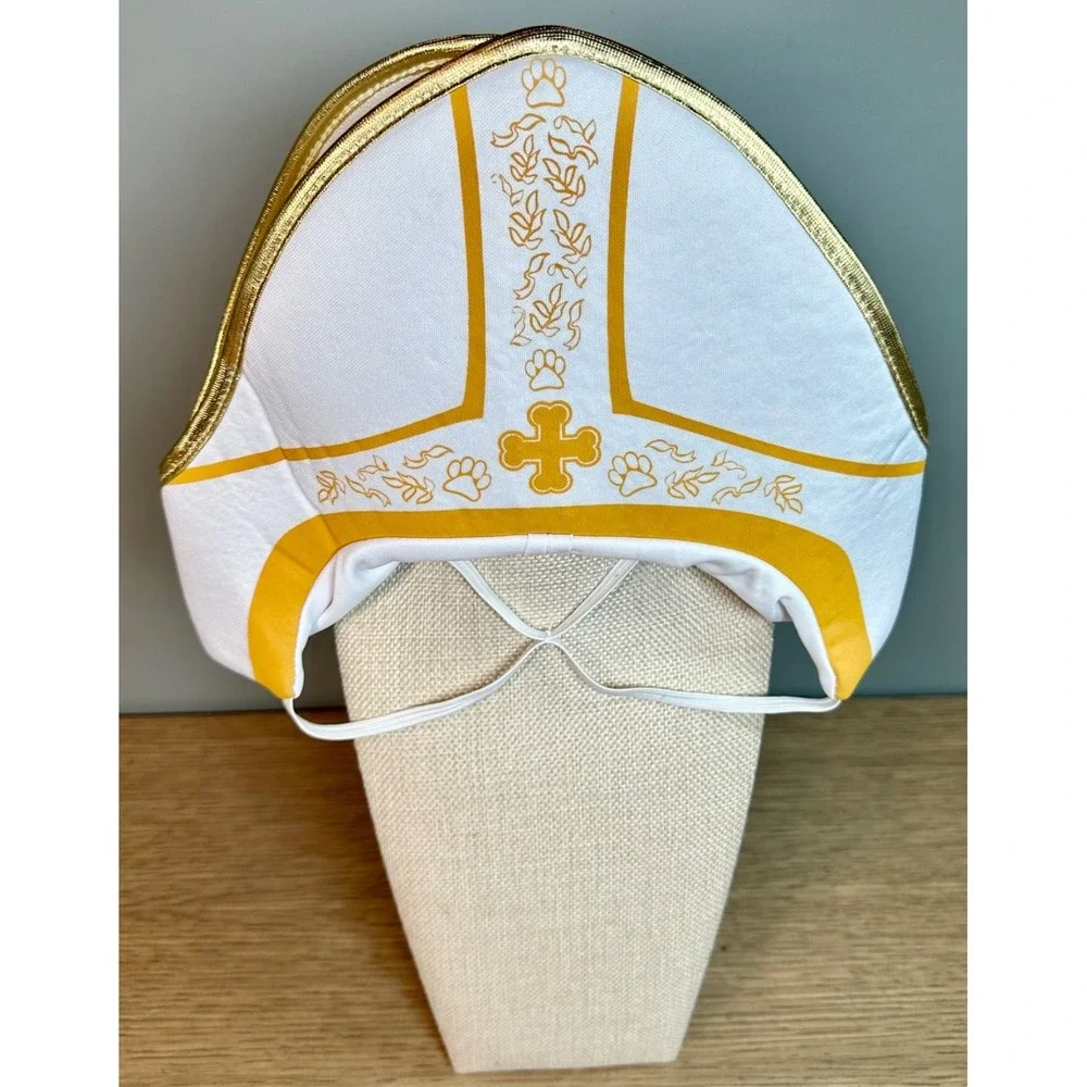 California Costumes Holy Hound Pope Dog Costume Large L Impawsters PET20127
